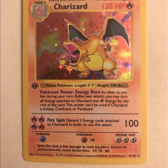 1stED Base Set Shadowless Charizard HOLY GRAIL - Picture 6 of 6